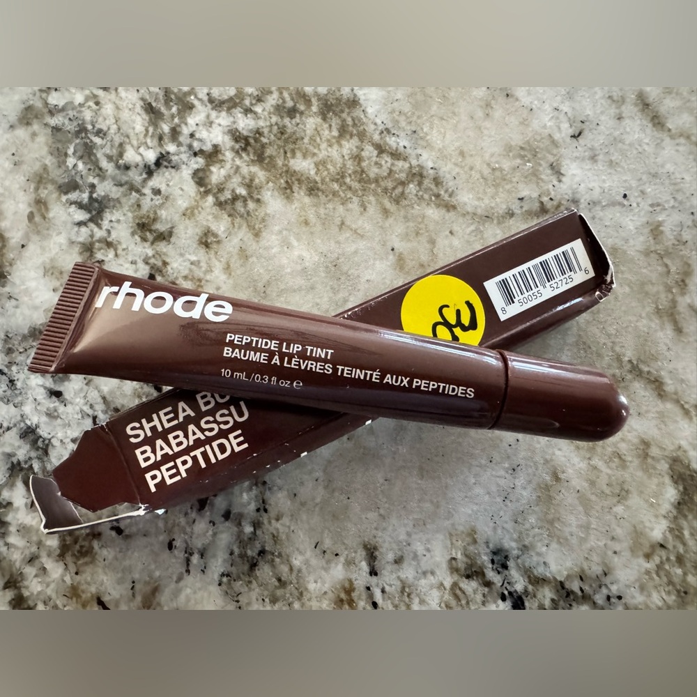 ☕️RHODE• peptide lip tint•THE TINTED LIP LAYER•Espresso ☕️ Authentic💯